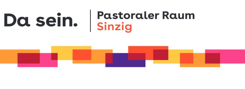 Man sieht farbige Kästchen als Weg aneinander gereiht, darüber der Text Da Sein. Pastoraler Raum Sinzig (c) Pastoraler Raum Sinzig Man sieht farbige Kästchen als Weg aneinander gereiht, darüber der Text Da Sein. Pastoraler Raum Sinzig